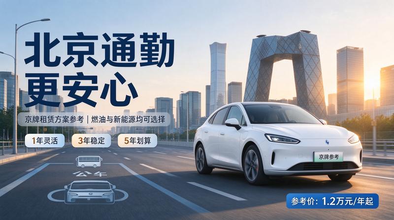 京牌租赁流程展示